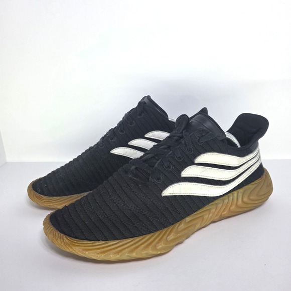 Adidas Sobakov Athletic Training Sneaker Men's Size 11 Black Running Shoes - Picture 1 of 11